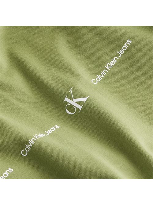 t-shirt CALVIN KLEIN | J30J324668L9N VERDE